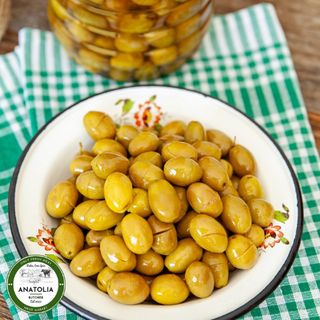 Cem Yeşil Zeytin 250gr-Zelene Masline-Green Olives 100gr