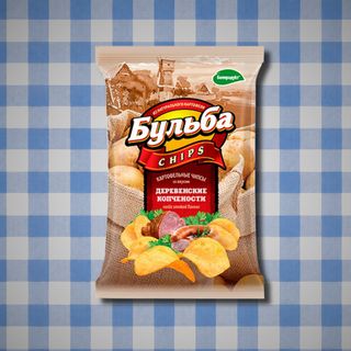 „Bulba Chips“ სოფლის შებოლილი გემო 70გ