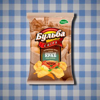 „Bulba Chips“ ზღვის კიბორჩხალას გემოთი 70გ