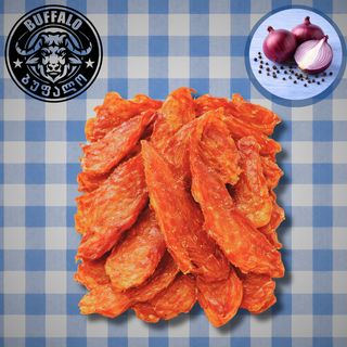 ქათმის ჯერკი ხახვი და შავი პილპილი “Buffalo” 50გ