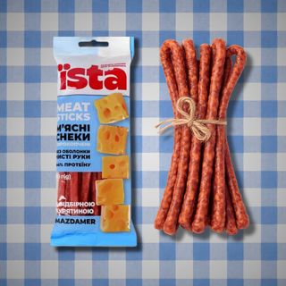 „Їsta“ ხორცის ჩხირები მაზდამერის ყველით 80გ