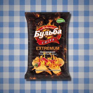 „Bulba Chips“ Extremum (ძალიან ცხარე ჩიფსები) 70გ