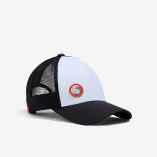 Boné de Voleibol de Praia Estilo Trucker Adulto Bvcap Branco/Rosa
