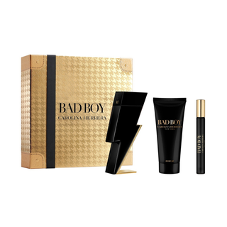 Estuche de Regalo Bad Boy Eau de Toilette - Carolina Herrera - EDT 100 ml + Gel 100 ml + Mini