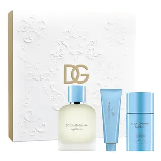 Estuche Light Blue Homme Eau de Toilette - Dolce - Gabbana - EDT 100 ml + Desodorante 75 ml + Gel 50 ml