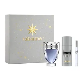 Invictus Eau de Toilette Estuche - Rabanne - Parfum Intense 100 ml + Deodorante 150 ml + EDT 10 ml