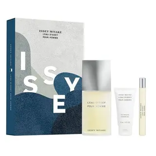 L'Eau d'Issey pour Homme Estuche - Issey Miyake - EDT 125 ml + Gel 50 ml + mini