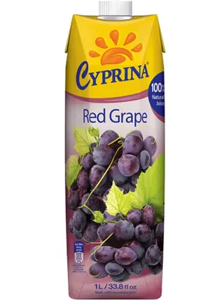Сік з червоного винограду, Cyprina, 1л