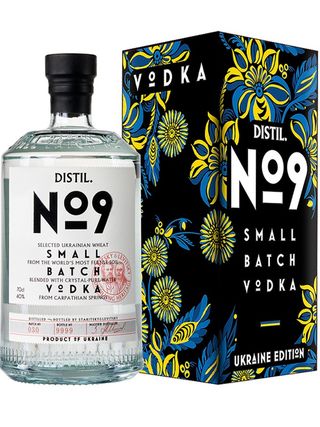 Горілка Дистил №9 / Distil №9, 40%, 0.7л, в коробці
