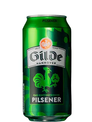 Пиво Пілсенер, Гілд / Pilsener, Gilde, ж/б, 5%, 0.33л