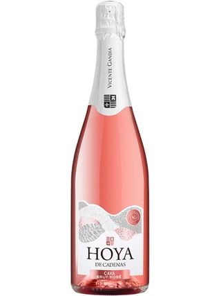Ігристе вино Кава Брют Розе, Хоя де Каденас / Cava Brut Rose, Hoya de Cadenas, рожеве брют 0.75л