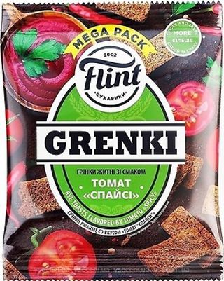 Грінки Флінт томат спайсi 100гр