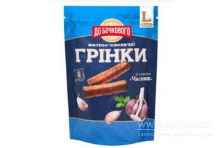 Грінки До Бочкового часник 120гр