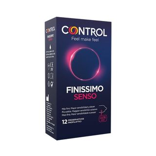 Finissimo Senso Condones 12 Unidades Control - 54520101137