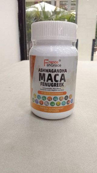 shGrace Ashwagandha Maca Fenugreek Capsules, 60 Count