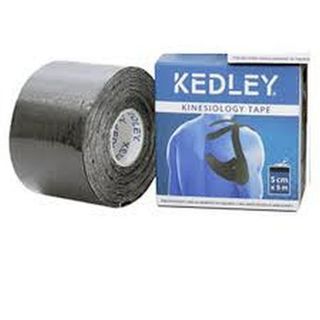 Kedley Black Kinesiology Tape, 5m