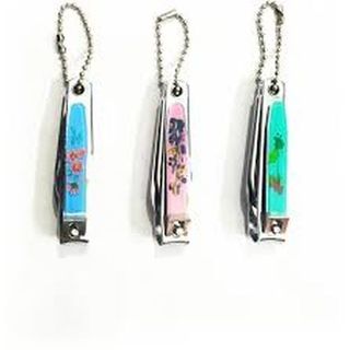 Bells Nail Clippers with Keychain, 12 Pieces