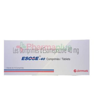Glenmark ESOSE Esomeprazole Tablets, 10x40mg