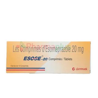Glenmark ESCGEE Esomeprazole Tablets, 10x20mg