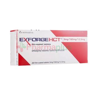 Novartis Exforge HCT Film-Coated Tablets, 28 Pack