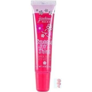 Jordana Squeeze n' Shine Pink Lipgloss, 0.5oz