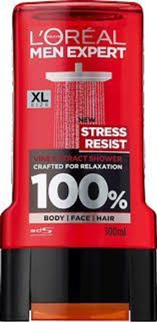 LOREAL MEN EXPERT Stress Resist 5-in-1 Shower Gel, 300ml
