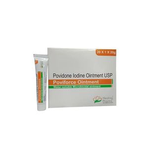 POVIFORCE OINTMENT(POVIDONE-IODINE) 20GM