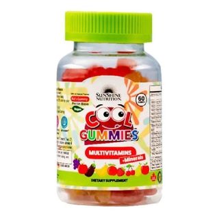 SUNSHINE NUTRITION COOL GUMMIES M/VITAMINS+MINERALS 60'S
