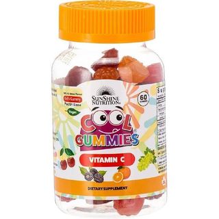 SUNSHINE NUTRITION COOL GUMMIES VITAMN C 60'S