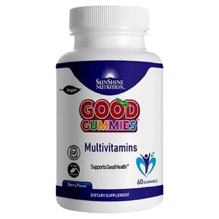 SUNSHINE NUTRITION GOOD GUMMIES M/VITAMINS 60'S