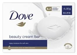 Dove 3-in-1 Beauty Cream Bar, 90g