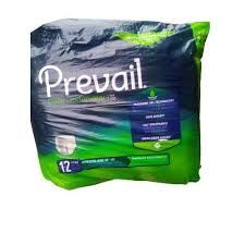 Prevail Adult Pant Dippers, 12 Count