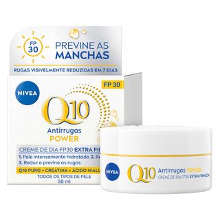 Creme de Rosto de Dia Q10 Power Antirrugas FP30 Nivea 50ML