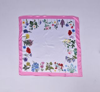 აბრეშუმის შარფი - კირკეს ბაღის ყვავილები