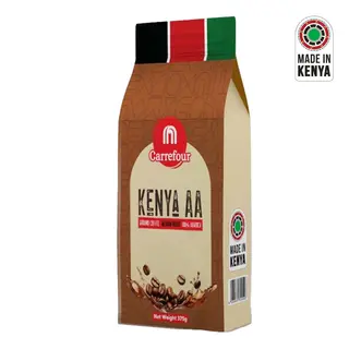 Carrefour Kenya Aa Pure Arabica Coffee Beans 375g