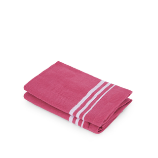 Set 2 lavette 30x30 cm rosse - cherry