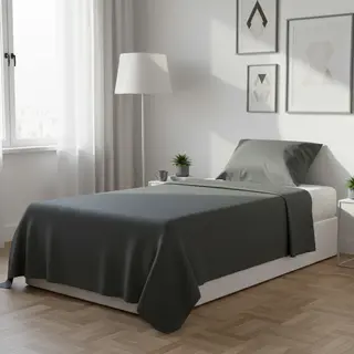 Parure letto singolo grigio - Young