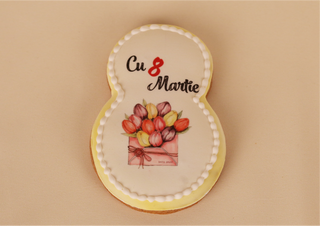 Biscuit personalizat Cifra 8