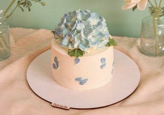 Mini tort cu Hortensie