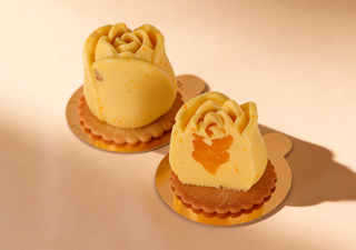 Prăjitură ”Trandafir” cu mango