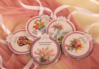 Medalie din ciocolată cu lapte