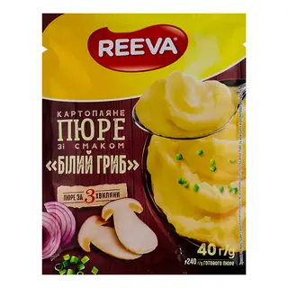 Пюре Картопляне Ріва Білий Гриб 40г