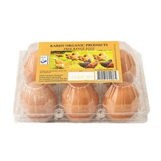 Karen Organic Free-Range Eggs, 6 Count