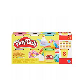 პლასტილინის ნაკრები 1x8 Rainbow Play-Doh Hasbro