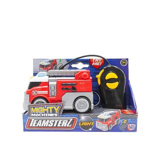 სახანძრო მანქანა დისტანციური მართვის პულტით Fire Engine Mighty Machines Teamsterz HTI Toys