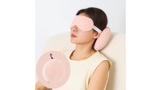 Putni set za spavanje roze 2 u 1