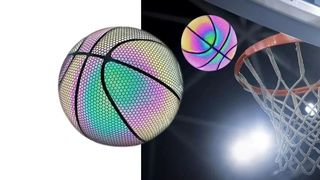 Košarkaška lopta koja svetli