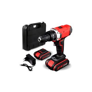 AKU Bušilica u koferu sa dve baterije