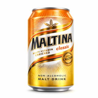 Maltina Classic Non-Alcoholic Malt Drink, Gold