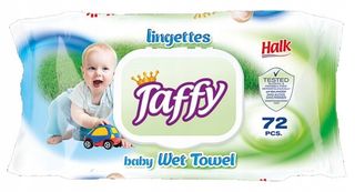 ტაფი სველი ხელსახოცი 1536  ბავშვის სახურავით N72